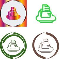 Cloud Icon Design vector