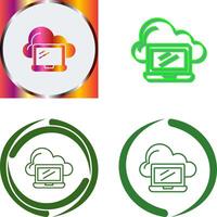Laptop Icon Design vector