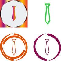 Tie Icon Design vector