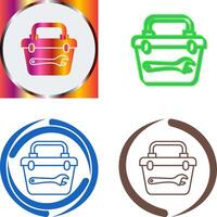 Toolbox Icon Design vector