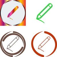 Pencil Icon Design vector