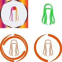 Hair Icon Design vector