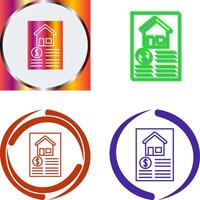 Document Icon Design vector