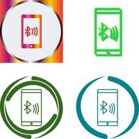 Connected Device Icon Design vector