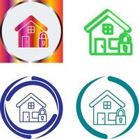 Lock Icon Design vector