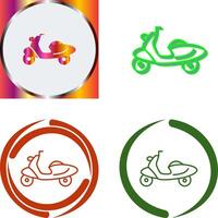 Scooter Icon Design vector