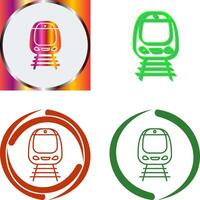 diseño de icono de tren vector