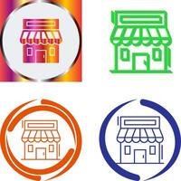 Retail Place Icon Design vector