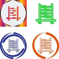 Abacus Icon Design vector