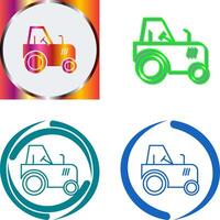 Tractor Icon Design vector