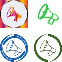 Announcement Speaker Icon Design vector