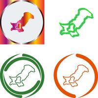 Map Icon Design vector