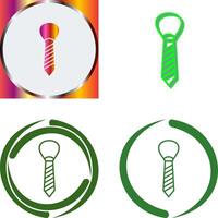 Tie Icon Design vector