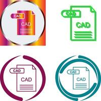 CAD Icon Design vector