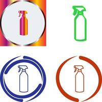 Spray bottle Icon Design vector