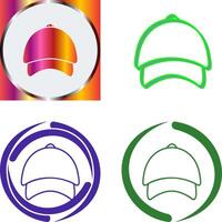 diseño de icono de gorra vector