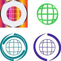 Globe Icon Design vector