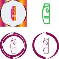 Shampoo Icon Design vector