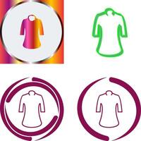 Ladies Shirt Icon Design vector