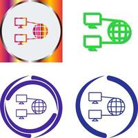 Internet Connectivity Icon Design vector