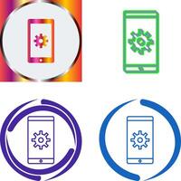 Network Settings Icon Design vector