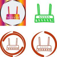 Router Icon Design vector