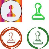 Stamp Icon Design vector