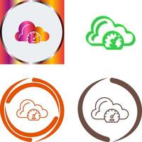 Speed Test Icon Design vector