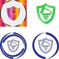 Shield Icon Design vector