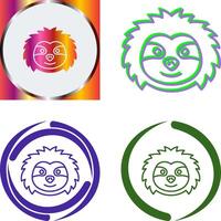 Sloth Icon Design vector