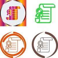 Legal Paper Icon Design vector