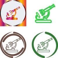 Microscope Icon Design vector