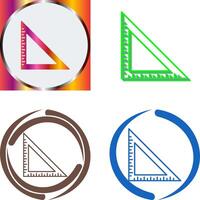 Set Square Icon Design vector