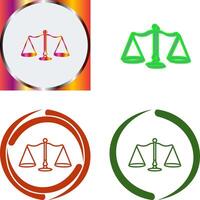 Scale Icon Design vector