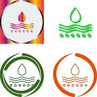 Moisture Icon Design vector