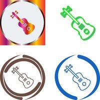 Violin Icon Design vector