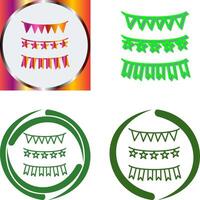 Garlands Icon Design vector