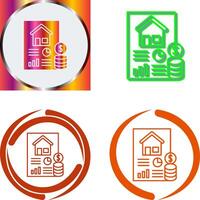 Loan Icon Design vector