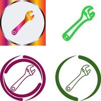Wrench Icon Design vector