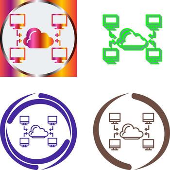 Computer Icon Design vector