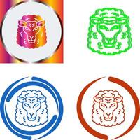 Sheep Icon Design vector