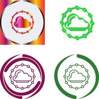 Cloud Icon Design vector