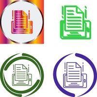 Test Icon Design vector