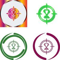 Target Icon Design vector