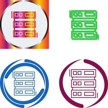 Server Icon Design vector