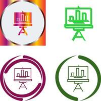 Statistics Icon Design vector