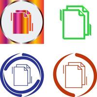 Copy Icon Design vector