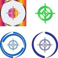 Aim Icon Design vector