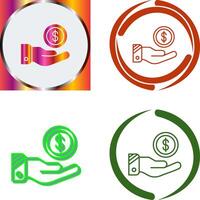 Dollar Icon Design vector