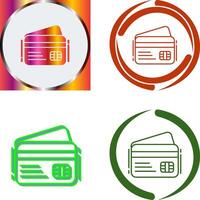 Credit Card Icon Design vector